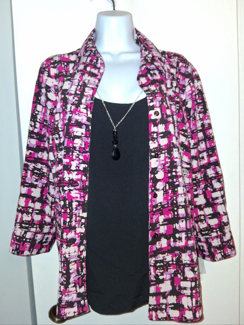 NWT Notations 2-fer Twinset, Sz XL